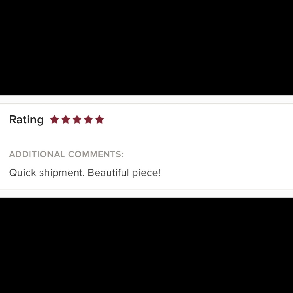 New Vintage Big Black Oval Stone Ring - Picture 7 of 7